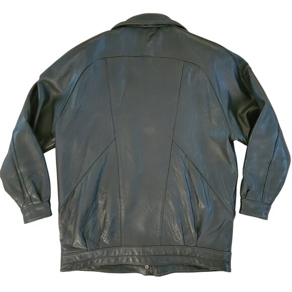 Women's Verducci Leather Thermolite Coat Jacket. Removable Lining. Large - Picture 4 of 13